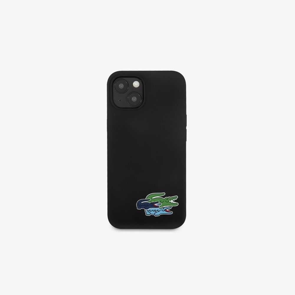 Lacoste silicone iPhone 14 Case Black | WTOP-87954