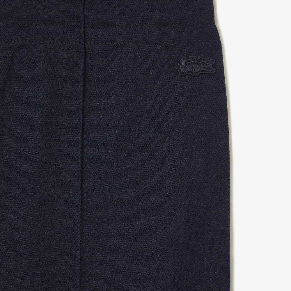 Lacoste x Goop Two-Ply Pique Trackpants Navy Blue | KRYI-83674