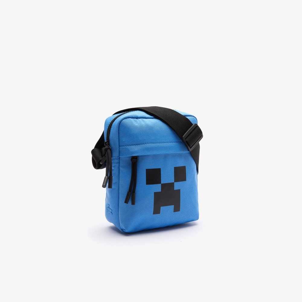 Lacoste x Minecraft Print Canvas Vertical Crossover Bag Aerien Minecraft | XGNP-21035