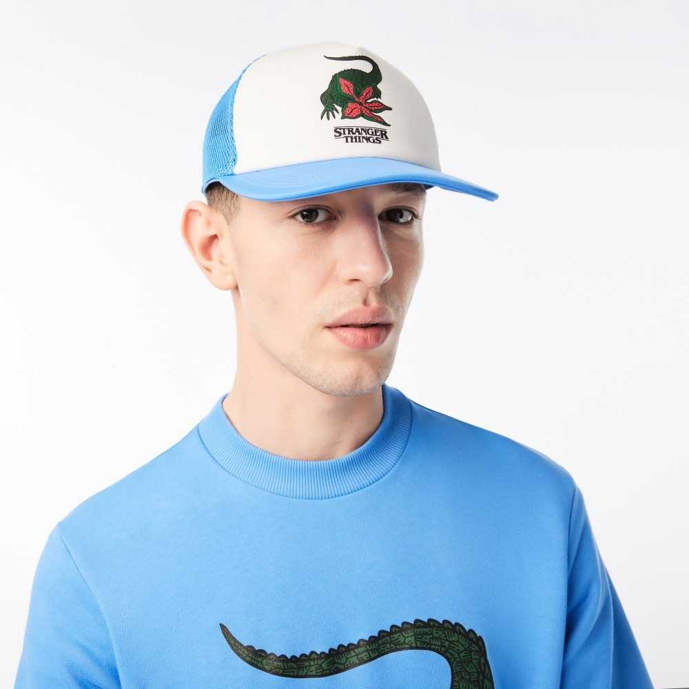 Lacoste x Netflix Cap Blue | RUHL-87425