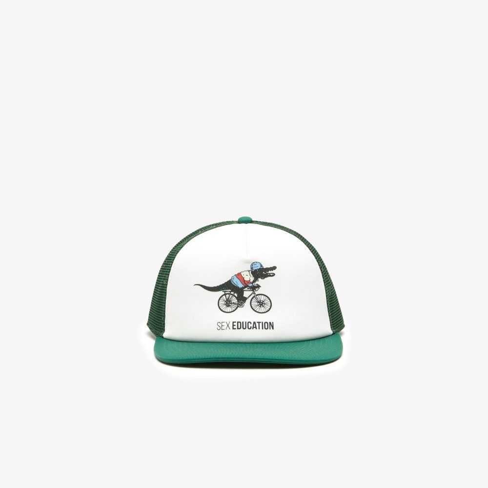 Lacoste x Netflix Cap Green | YNQW-15782