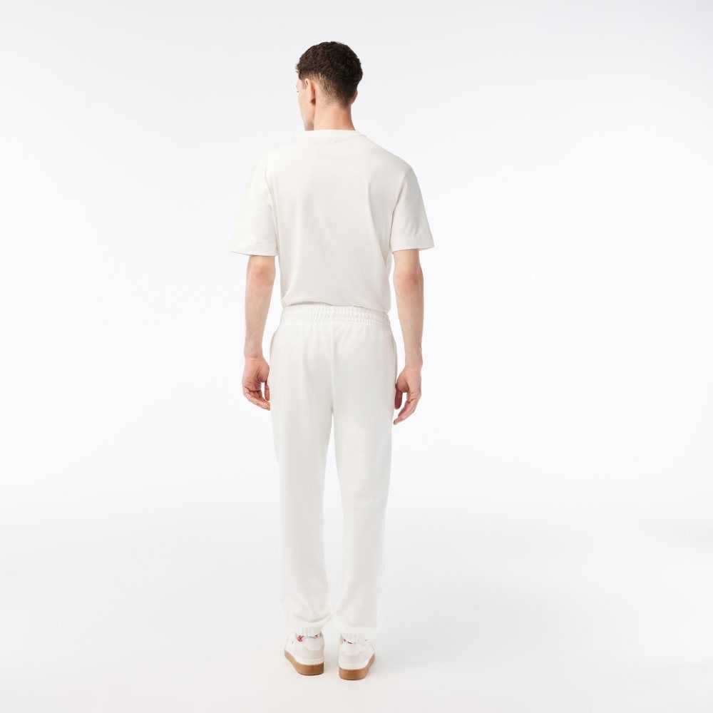 Lacoste x Netflix Croc Print Track Pants White | KDAX-94713