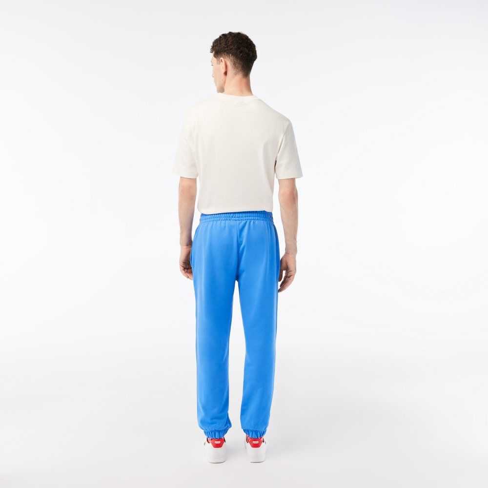 Lacoste x Netflix Croc Print Track Pants Blue | WXEL-65329