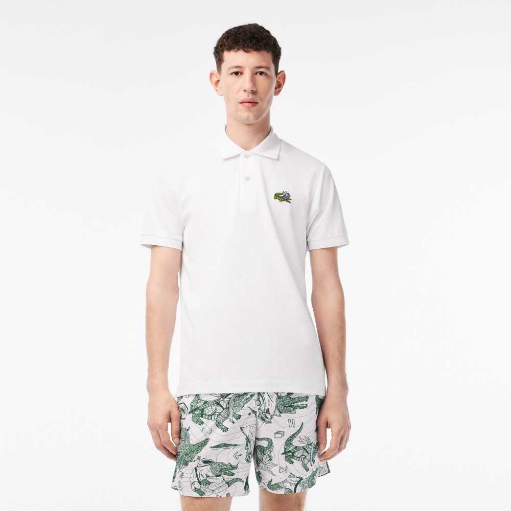 Lacoste x Netflix Organic Cotton Polo Bridgerton | AOGR-96384