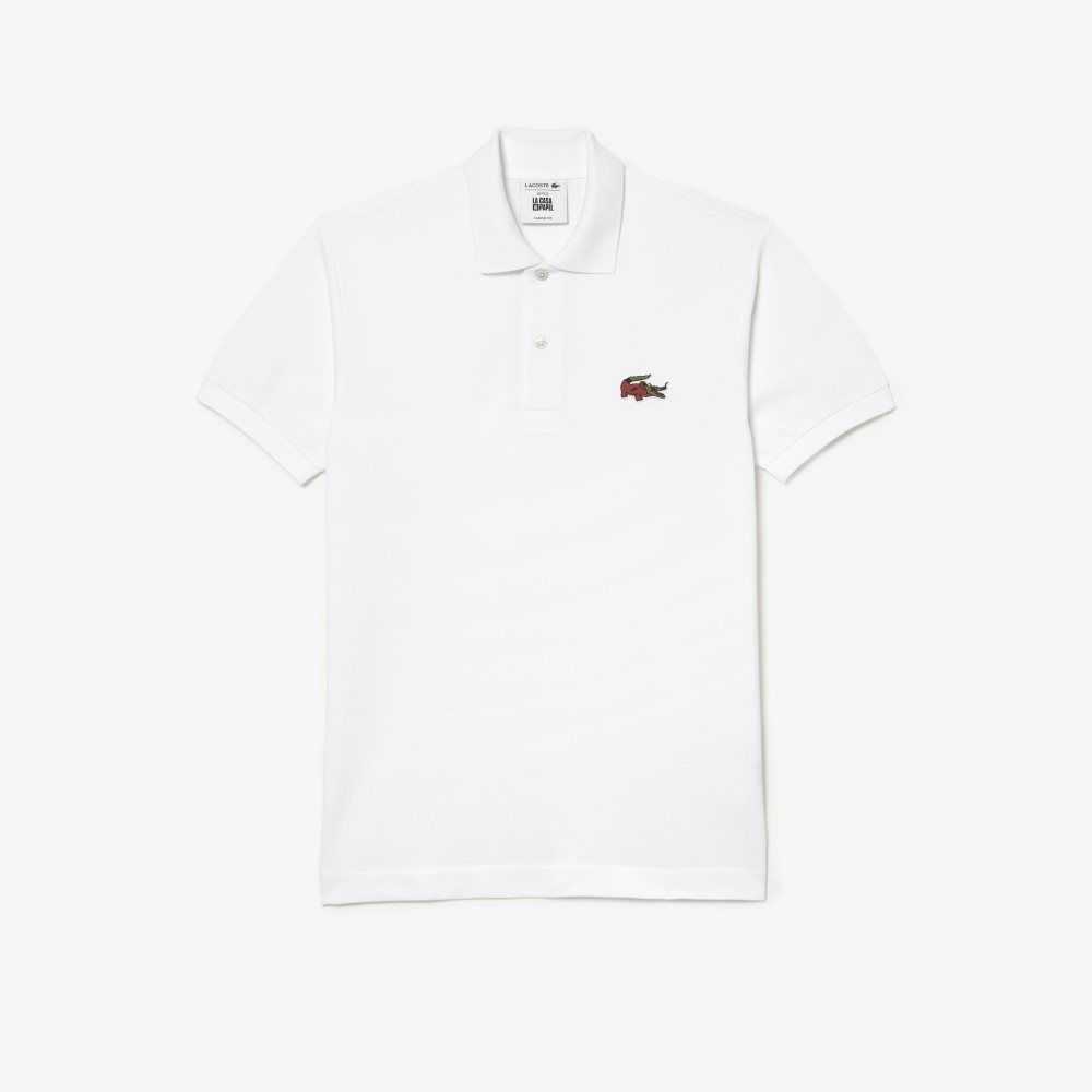 Lacoste x Netflix Organic Cotton Polo La Casa De Papel | DAXZ-26859