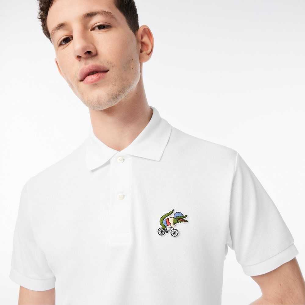 Lacoste x Netflix Organic Cotton Polo Sex Education | UBPA-32410