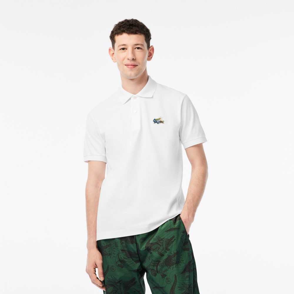 Lacoste x Netflix Organic Cotton Polo Shadow & Bone | GORE-65140