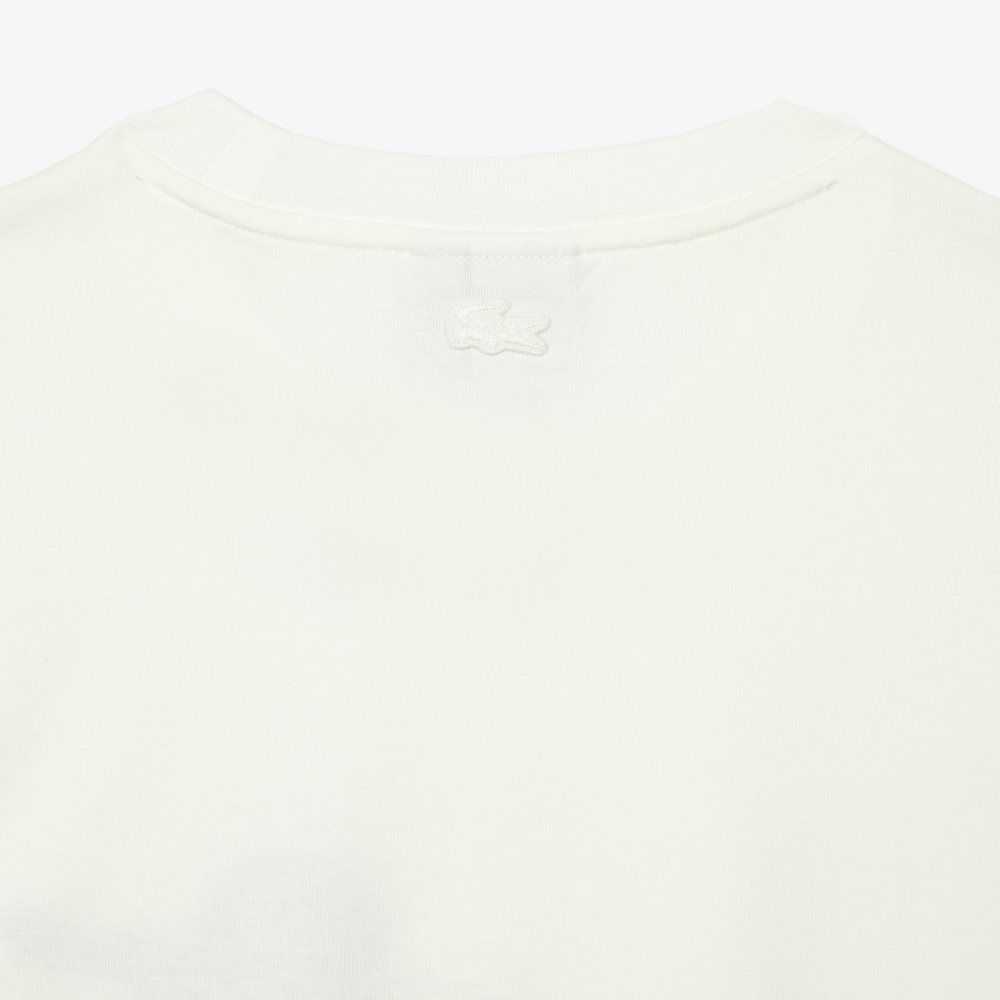 Lacoste x Netflix Organic Cotton T-Shirt Sex Education | HNQX-70548