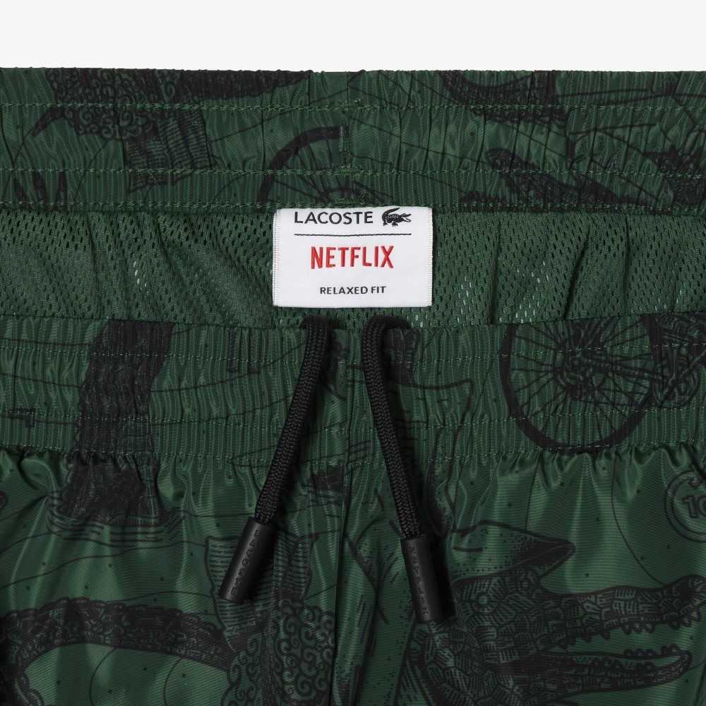 Lacoste x Netflix Printed Track Pants Multicolor | ZAEV-84732