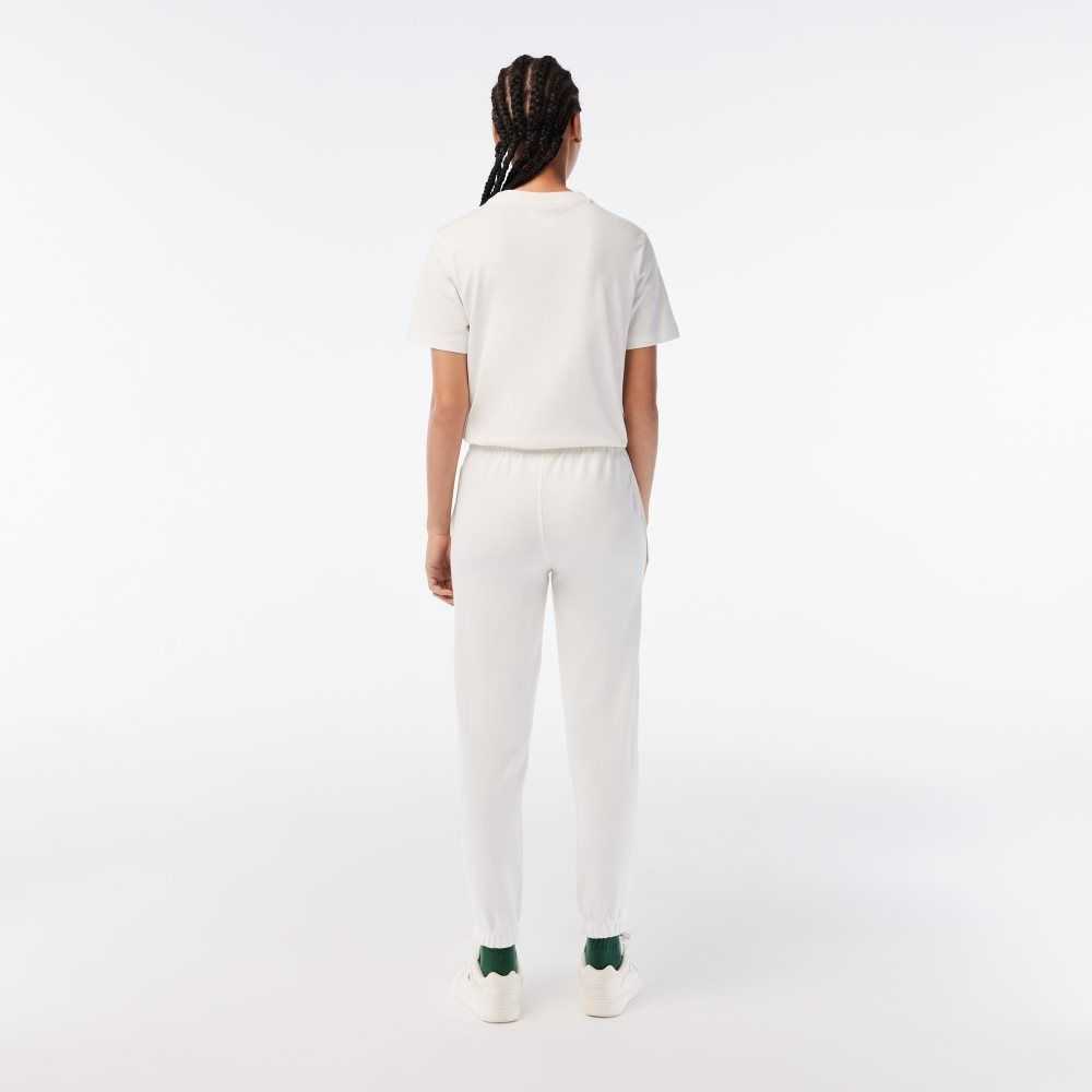 Lacoste x Netflix Super Soft Track Pants White | CWQO-50784