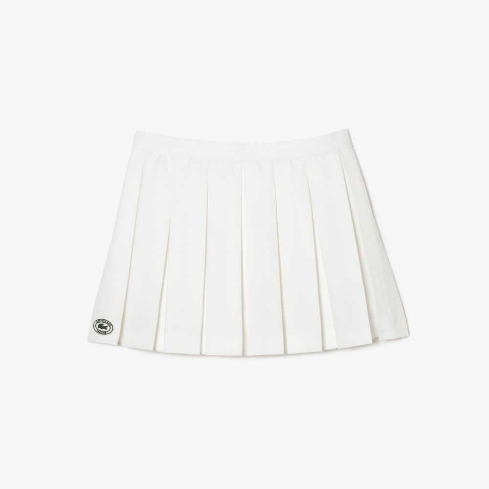 Lacoste x Sporty & Rich Wrap Skirt White | AFPW-83157